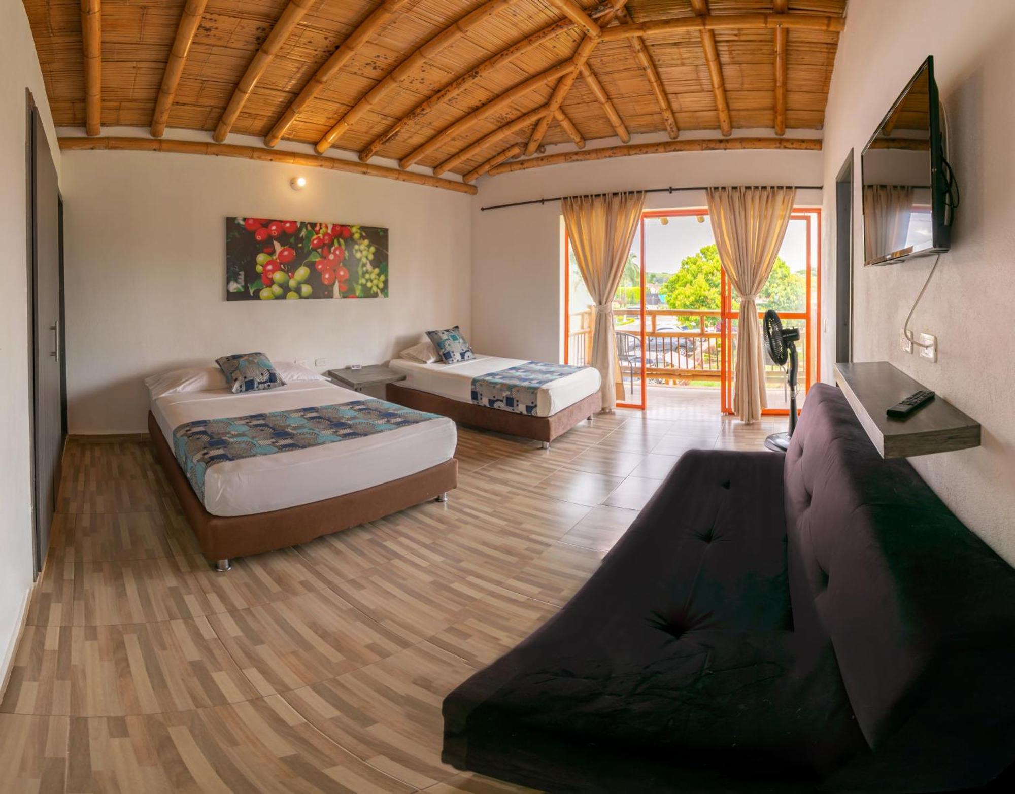 Hotel Campestre La Aldea Montenegro Exterior photo