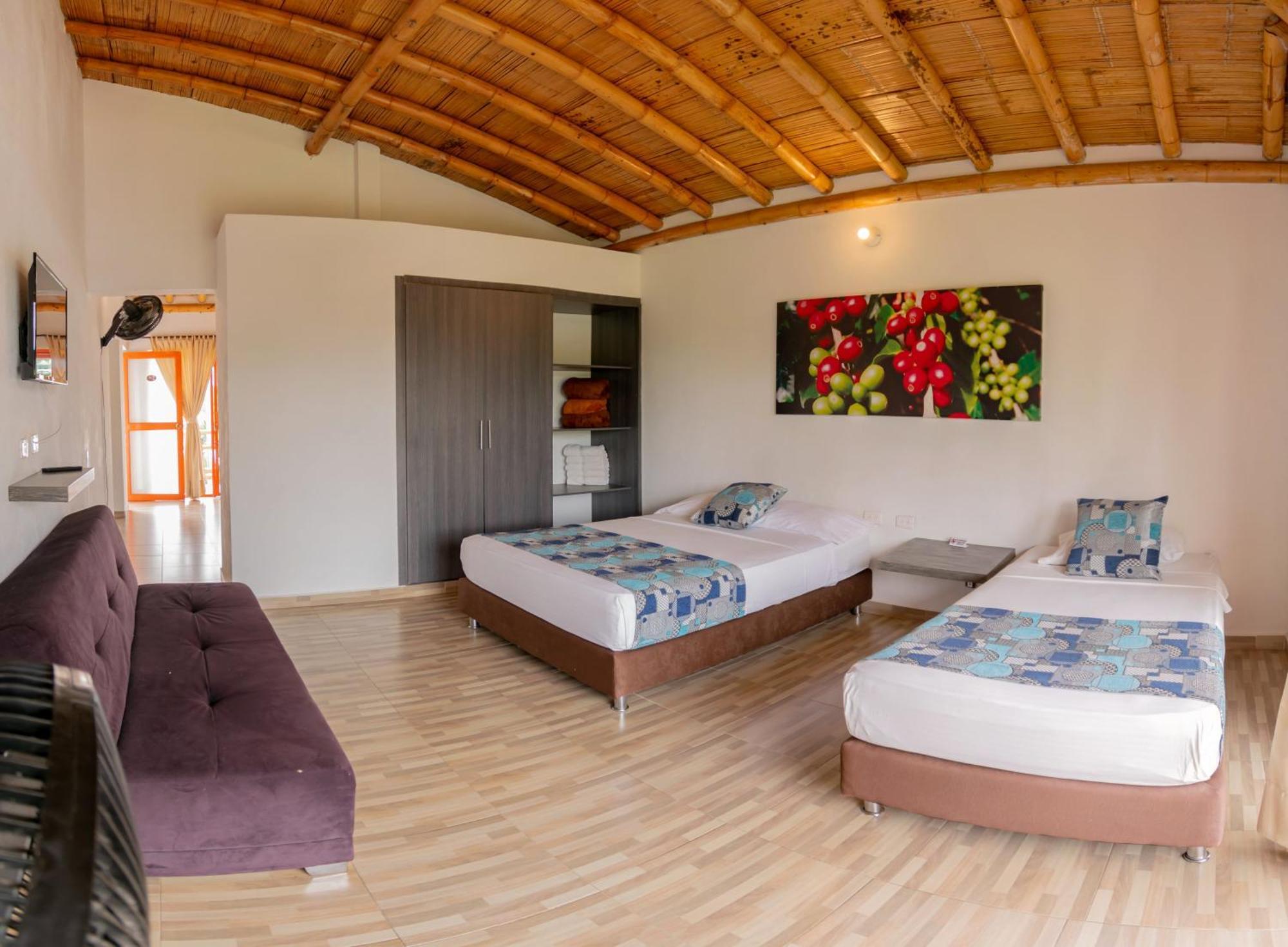 Hotel Campestre La Aldea Montenegro Exterior photo